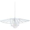 Lustres, suspensions et plafonniers Tosel Suspension g&eacute;om&eacute;trique m&eacute;tal blanc Blanc Unique. . Maison & D&eacute;co > Lustres, suspensions et plafonniers.