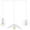 Lustres, suspensions et plafonniers Tosel Lustre bar m&eacute;tal blanc Blanc Unique. . Maison & D&eacute;co > Lustres, suspensions et plafonniers.