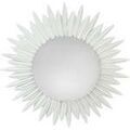 Lustres, suspensions et plafonniers Tosel Plafonnier ronde m&eacute;tal blanc Blanc Unique. . Maison & D&eacute;co > Lustres, suspensions et plafonniers.