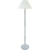 Lampadaires Tosel Lampadaire droit bois blanc Blanc Unique. . Maison & D&eacute;co > Lampadaires.