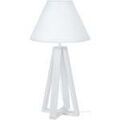 Luminaire sur Grenoble : Lampes de bureau Tosel Lampe de chevet colonne bois blanc Blanc Unique. . Maison & D&eacute;co > Lampes de bureau.