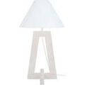 Lampes de bureau Tosel Lampe a poser colonne bois blanc Blanc Unique. . Maison & D&eacute;co > Lampes de bureau. Grenoble