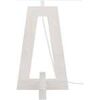 Lampes de bureau Tosel Lampe a poser colonne bois blanc Blanc Unique. . Maison & D&eacute;co > Lampes de bureau.