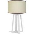 Luminaire sur Grenoble : Lampes de bureau Tosel Lampe de chevet colonne bois blanc Blanc Unique. . Maison & D&eacute;co > Lampes de bureau.