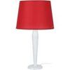 Lampes de bureau Tosel Lampe de chevet conique m&eacute;tal et bois blanc Blanc Unique. . Maison & D&eacute;co > Lampes de bureau.