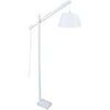 Lampadaires Tosel lampadaire liseuse articul&eacute; bois blanc Blanc Unique. . Maison & D&eacute;co > Lampadaires.