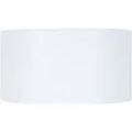 Abats jours et pieds de lampe Tosel Abat-jour cylindrique tissu blanc Blanc Unique. . Maison & D&eacute;co > Abats jours et pieds de lampe.