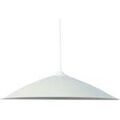 Lustres, suspensions et plafonniers Tosel Suspension conique m&eacute;tal blanc d'ivoire Blanc Unique. . Maison & D&eacute;co > Lustres, suspensions et plafonniers. Grenoble