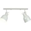 Lustres, suspensions et plafonniers Tosel Lustre bar m&eacute;tal blanc d'ivoire Blanc Unique. . Maison & D&eacute;co > Lustres, suspensions et plafonniers.