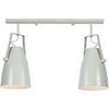 Lustres, suspensions et plafonniers Tosel Lustre bar m&eacute;tal blanc d'ivoire Blanc Unique. . Maison & D&eacute;co > Lustres, suspensions et plafonniers.