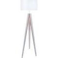Lampadaires Tosel Lampadaire tr&eacute;pied bois blanc d'ivoire Blanc Unique. . Maison & D&eacute;co > Lampadaires. Grenoble