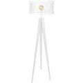 Lampadaires Tosel Lampadaire tr&eacute;pied bois blanc d'ivoire Blanc Unique. . Maison & D&eacute;co > Lampadaires. Grenoble