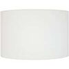 Abats jours et pieds de lampe Tosel Abat-jour cylindrique tissu blanc d'ivoire Blanc Unique. . Maison & D&eacute;co > Abats jours et pieds de lampe.