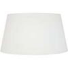 Abats jours et pieds de lampe Tosel Abat-jour tambour tissu blanc d'ivoire Blanc Unique. . Maison & D&eacute;co > Abats jours et pieds de lampe.