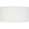 Abats jours et pieds de lampe Tosel Abat-jour cylindrique tissu blanc d'ivoire Blanc Unique. . Maison & D&eacute;co > Abats jours et pieds de lampe.