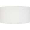 Abats jours et pieds de lampe Tosel Abat-jour cylindrique tissu blanc d'ivoire Blanc Unique. . Maison & D&eacute;co > Abats jours et pieds de lampe.