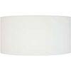 Abats jours et pieds de lampe Tosel Abat-jour cylindrique tissu blanc d'ivoire Blanc Unique. . Maison & D&eacute;co > Abats jours et pieds de lampe.