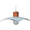 Lustres, suspensions et plafonniers Tosel Suspension carr&eacute; bois blanc et bois fonce Blanc Unique. . Maison & D&eacute;co > Lustres, suspensions et plafonniers.