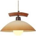 Luminaire sur Grenoble : Lustres, suspensions et plafonniers Tosel Suspension carr&eacute; bois blanc et bois fonce Blanc Unique. . Maison & D&eacute;co > Lustres, suspensions et plafonniers.