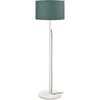 Lampadaires Tosel Lampadaire droit bois blanc et vert Blanc Unique. . Maison & D&eacute;co > Lampadaires.