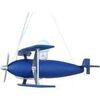 Lustres, suspensions et plafonniers Tosel Suspension avion bois bleu Bleu Unique. . Maison & D&eacute;co > Lustres, suspensions et plafonniers.