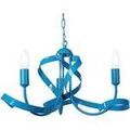 Lustres, suspensions et plafonniers Tosel Lustre multi bras m&eacute;tal bleu Bleu Unique. . Maison & D&eacute;co > Lustres, suspensions et plafonniers. Grenoble