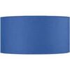 Abats jours et pieds de lampe Tosel Abat-jour cylindrique tissu bleu Bleu Unique. . Maison & D&eacute;co > Abats jours et pieds de lampe.