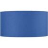 Abats jours et pieds de lampe Tosel Abat-jour cylindrique tissu bleu Bleu Unique. . Maison & D&eacute;co > Abats jours et pieds de lampe.