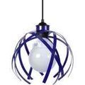 Lustres, suspensions et plafonniers Tosel Suspension g&eacute;om&eacute;trique m&eacute;tal bleu cobalt Bleu Unique. . Maison & D&eacute;co > Lustres, suspensions et plafonniers. Grenoble