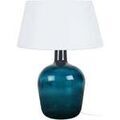 Luminaire sur Grenoble : Lampes de bureau Tosel Lampe a poser bouteille verre bleu et blanc Bleu Unique. . Maison & D&eacute;co > Lampes de bureau.