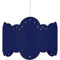 Luminaire sur Grenoble : Lustres, suspensions et plafonniers Tosel Suspension cylindrique m&eacute;tal bleu fonc&eacute; Bleu Unique. . Maison & D&eacute;co > Lustres, suspensions et plafonniers.