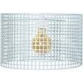Luminaire sur Grenoble : Lustres, suspensions et plafonniers Tosel Suspension cylindrique m&eacute;tal bleu pastel Bleu Unique. . Maison & D&eacute;co > Lustres, suspensions et plafonniers.