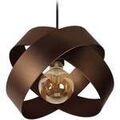 Lustres, suspensions et plafonniers Tosel Suspension g&eacute;om&eacute;trique m&eacute;tal bronze Orange Unique. . Maison & D&eacute;co > Lustres, suspensions et plafonniers.
