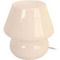 Lampes de bureau Tosel Lampe de chevet champignon verre cr&eacute;me Beige Unique. . Maison & D&eacute;co > Lampes de bureau. Grenoble