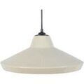 Lustres, suspensions et plafonniers Tosel Suspension conique m&eacute;tal cr&egrave;me Beige Unique. . Maison & D&eacute;co > Lustres, suspensions et plafonniers.