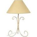 Lampes de bureau Tosel Lampe de chevet colonne m&eacute;tal cr&egrave;me Beige Unique. . Maison & D&eacute;co > Lampes de bureau. Grenoble
