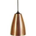 Lustres, suspensions et plafonniers Tosel Suspension conique m&eacute;tal cuivre Orange Unique. . Maison & D&eacute;co > Lustres, suspensions et plafonniers. Grenoble