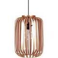 Lustres, suspensions et plafonniers Tosel Suspension cylindrique m&eacute;tal cuivre Orange Unique. . Maison & D&eacute;co > Lustres, suspensions et plafonniers. Grenoble