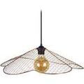 Luminaire sur Grenoble : Lustres, suspensions et plafonniers Tosel Suspension g&eacute;om&eacute;trique m&eacute;tal cuivre Orange Unique. . Maison & D&eacute;co > Lustres, suspensions et plafonniers.