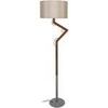 Lampadaires Tosel Lampadaire articul&eacute; bois fonc&eacute; Marron Unique. . Maison & D&eacute;co > Lampadaires.