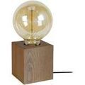 Lampes de bureau Tosel Lampe de chevet carr&eacute; bois fonc&eacute; Marron Unique. . Maison & D&eacute;co > Lampes de bureau. Grenoble