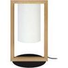 Lampes de bureau Tosel Lampe de chevet colonne bois fonc&eacute; Marron Unique. . Maison & D&eacute;co > Lampes de bureau.