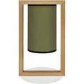 Lampes de bureau Tosel Lampe de chevet colonne bois fonc&eacute; Marron Unique. . Maison & D&eacute;co > Lampes de bureau.