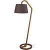 Lampadaires Tosel Lampadaire arqu&eacute; bois fonc&eacute; et marron Marron Unique. . Maison & D&eacute;co > Lampadaires.