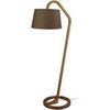 Lampadaires Tosel Lampadaire arqu&eacute; bois fonc&eacute; et marron Marron Unique. . Maison & D&eacute;co > Lampadaires.