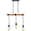 Lustres, suspensions et plafonniers Tosel Lustre bar bois fonc&eacute; et noir Marron Unique. . Maison & D&eacute;co > Lustres, suspensions et plafonniers. Grenoble