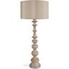 Lampes de bureau Tosel Lampe a poser colonne bois fonc&eacute; et taupe Marron Unique. . Maison & D&eacute;co > Lampes de bureau.
