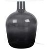 Lampes de bureau Tosel Lampe de chevet bouteille verre fum&eacute; et blanc Noir Unique. . Maison & D&eacute;co > Lampes de bureau.