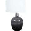 Lampes de bureau Tosel Lampe de chevet bouteille verre fum&eacute; et blanc Noir Unique. . Maison & D&eacute;co > Lampes de bureau.