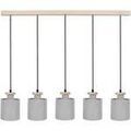 Luminaire sur Grenoble : Lustres, suspensions et plafonniers Tosel Lustre bar m&eacute;tal gris Gris Unique. . Maison & D&eacute;co > Lustres, suspensions et plafonniers.